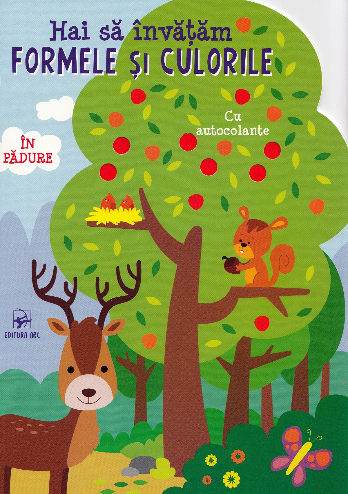 Carte Hai sa invatam formele si culorile. In padure   editura Arc