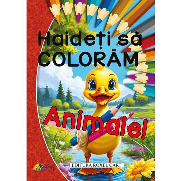 Carte Haideti sa coloram! Animale