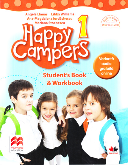 Carte Happy Campers 1. Student's Book and Workbook editura Litera