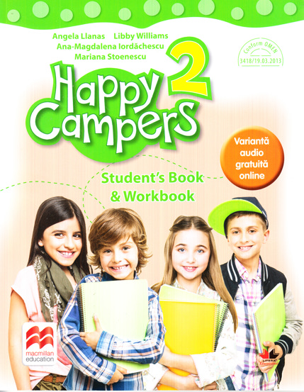 Carte Happy Campers 2. Student's Book and Workbook editura Litera