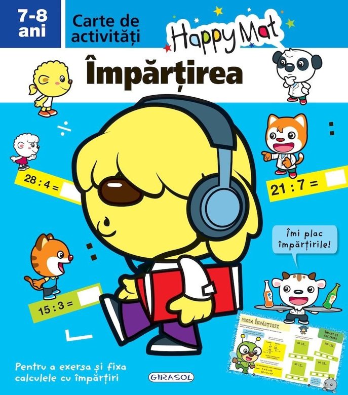 Carte Happy Mat. Impartirea   editura Girasol
