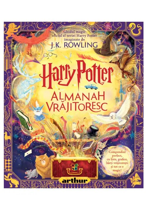 Carte Harry Potter: Almanah Vrajitoresc editura Arthur