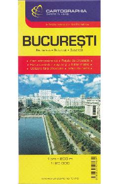 Carte Harta Bucuresti editura -