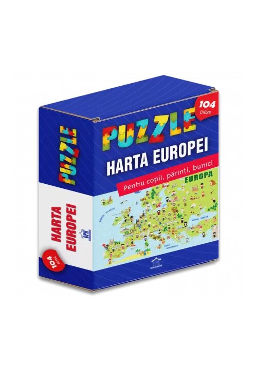 Carte Harta Europei: Puzzle editura Didactica Publishing House