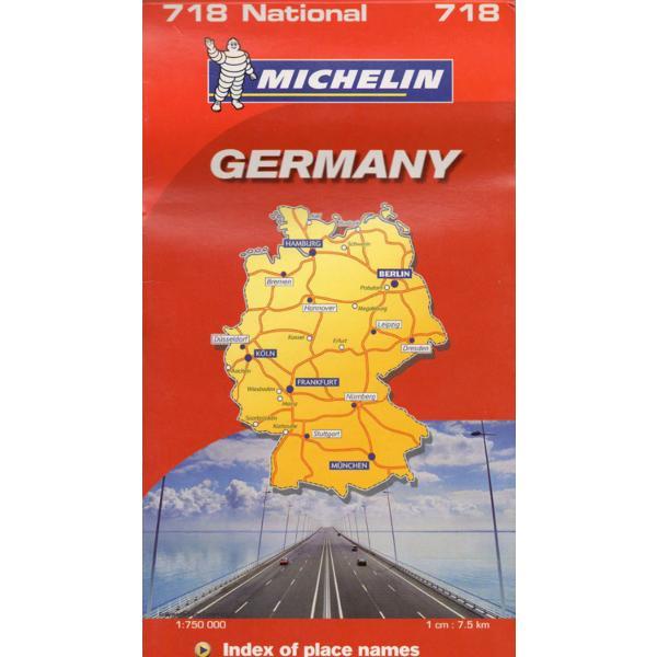 Carte Harta Germania - Michelin