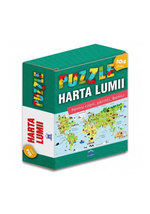 Carte Harta lumii: Puzzle editura Didactica Publishing House
