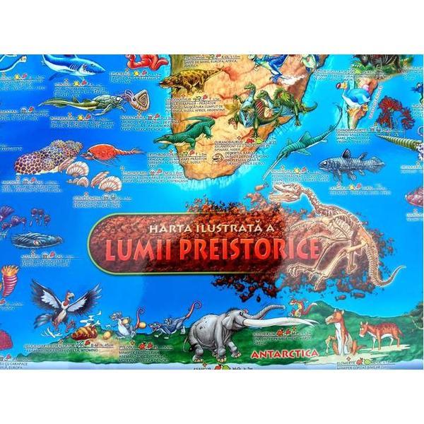 Carte Harta lumii preistorice