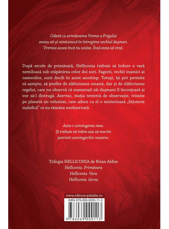 Carte Helliconia. Vara autor Brian Aldiss editura Paladin