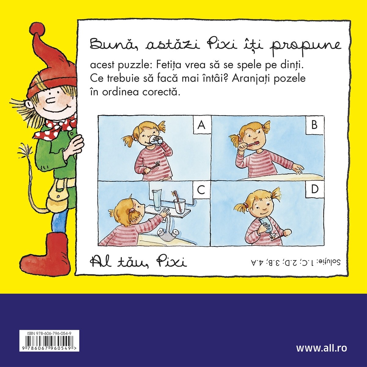 Carte Hop in pat!   editura Galaxia Copiilor