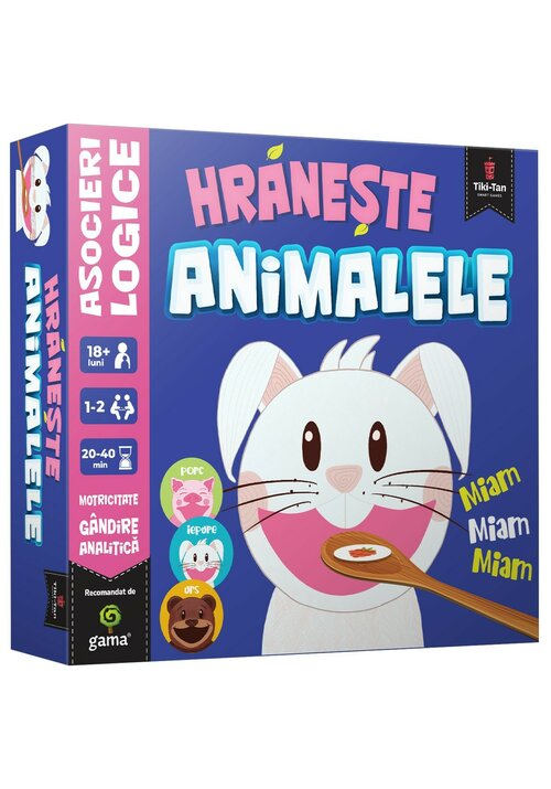 Carte Hraneste animalele editura Gama