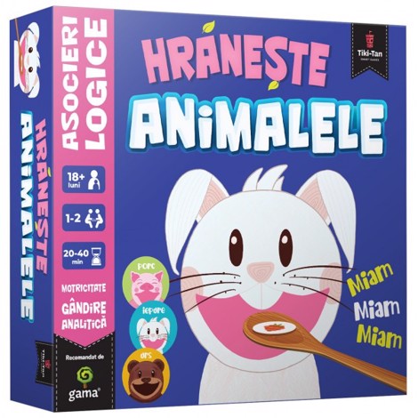Carte Hraneste animalele editura Gama