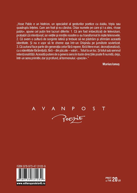 Carte Hype autor Hose Pablo editura Paralela 45