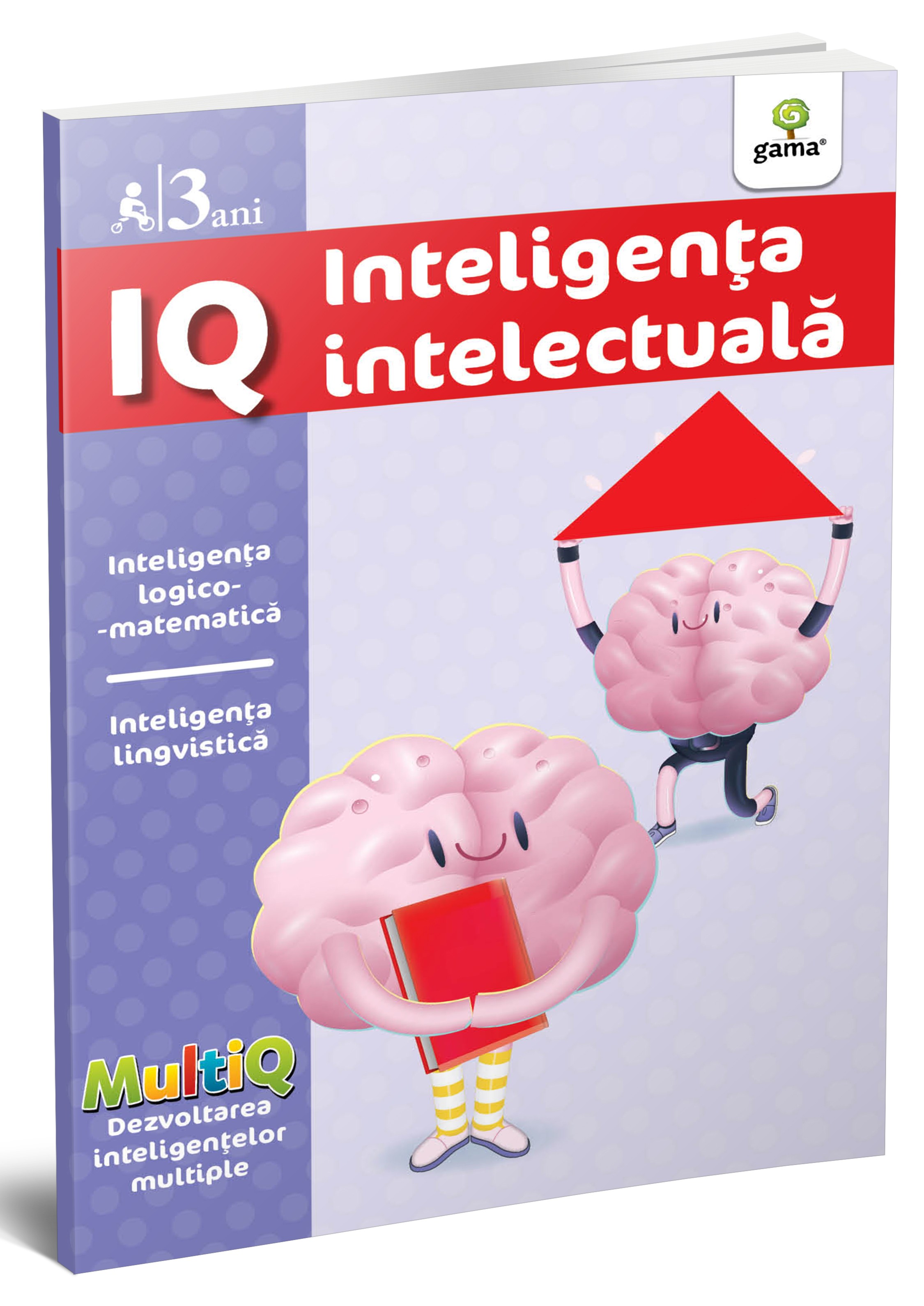 Carte IQ.3 ani - Inteligenta intelectuala   editura Gama