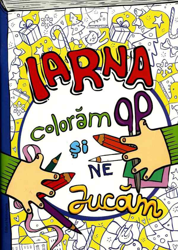 Carte Iarna coloram si ne jucam   editura Nomina