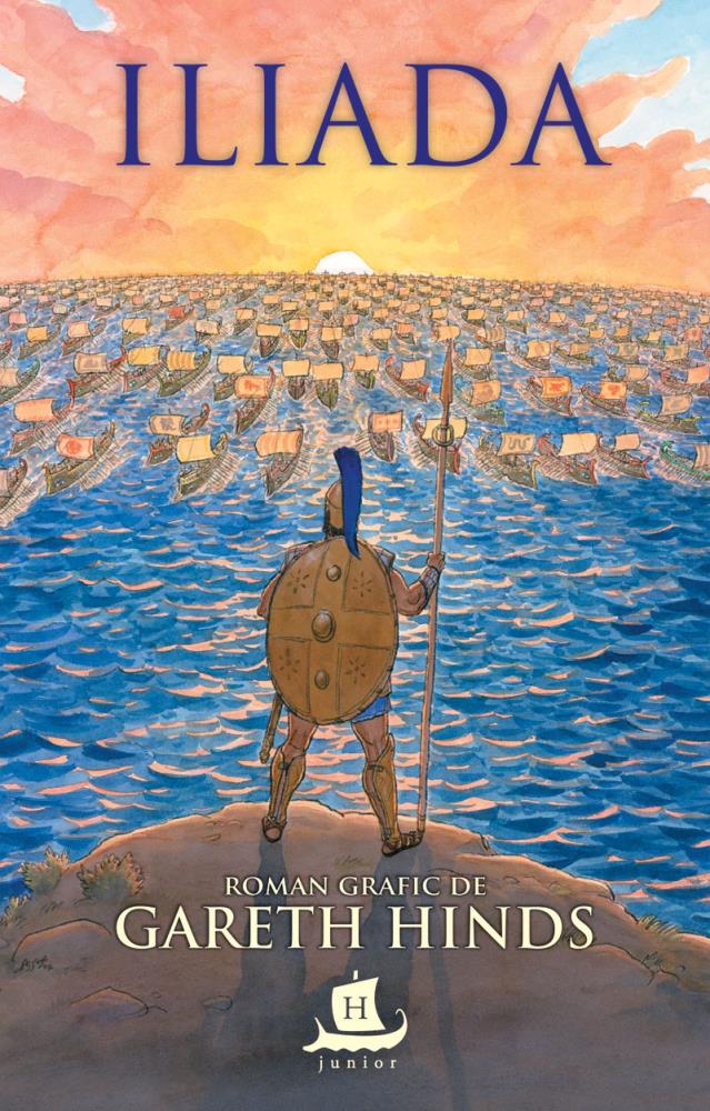 Carte Iliada - Roman grafic editura Humanitas