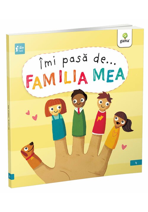 Carte Imi pasa de... FAMILIA MEA editura Gama