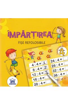 Carte Impartirea. Scrie si sterge. Fise refolosibile editura -