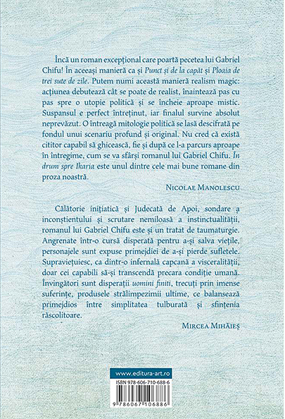 Carte In drum spre Ikaria autor Gabriel Chifu editura Art