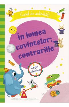 Carte In lumea cuvintelor: Contrariile. Caiet de activitati editura -