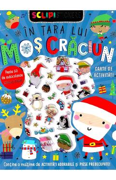 Carte In tara lui Mos Craciun. Carte de activitati editura -