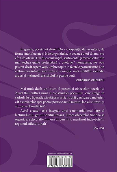 Carte Incifrarile autor Aurel Rau editura Cartea Romaneasca