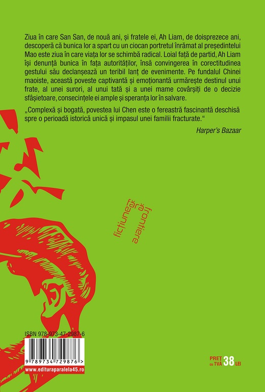 Carte Ingropam ce nu putem lua autor Kirstin Chen editura Paralela 45