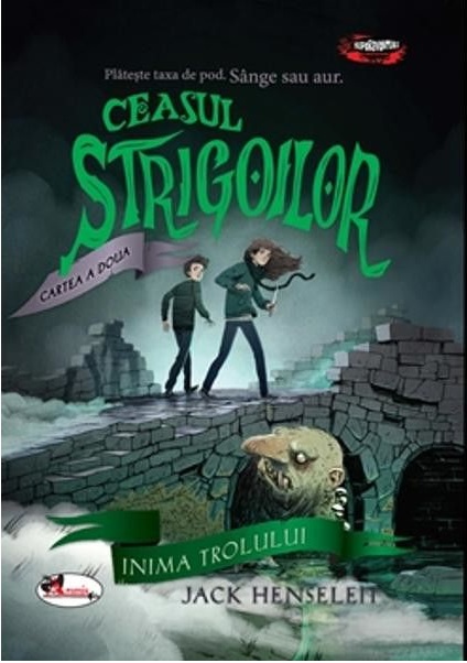 Carte Inima trolului autor Jack Henseleit editura Aramis