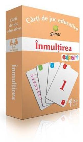 Carte Inmultirea. Carti de joc educative editura Gama