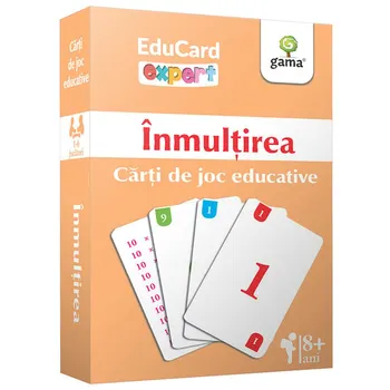 Carte Inmultirea. Carti de joc educative/*** editura Gama
