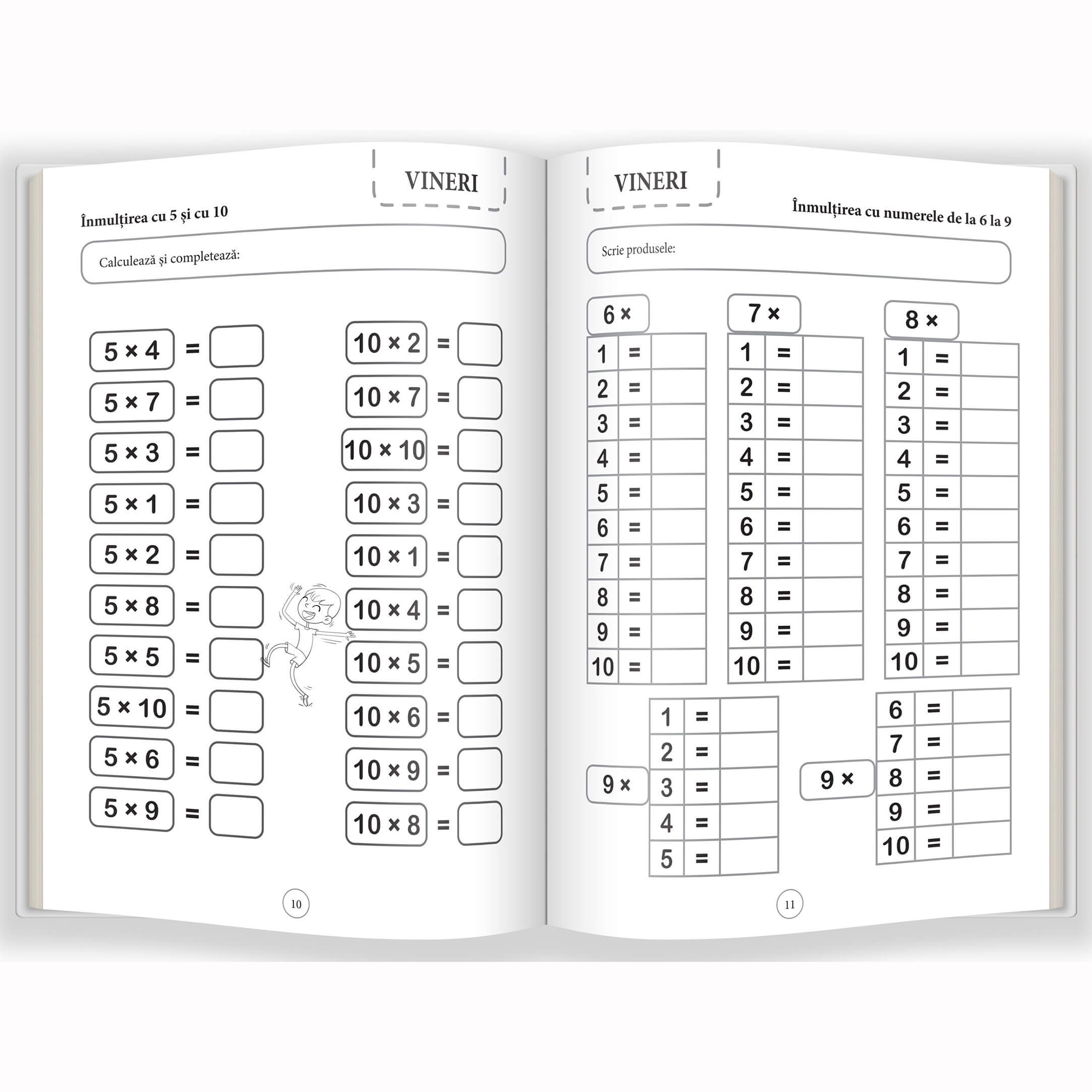 Carte Inmultiri si impartiri   editura Gama