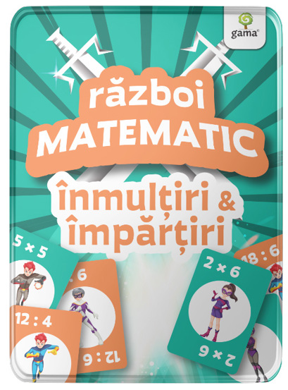 Carte Inmultiri si impartiri - Razboi matematic editura Gama