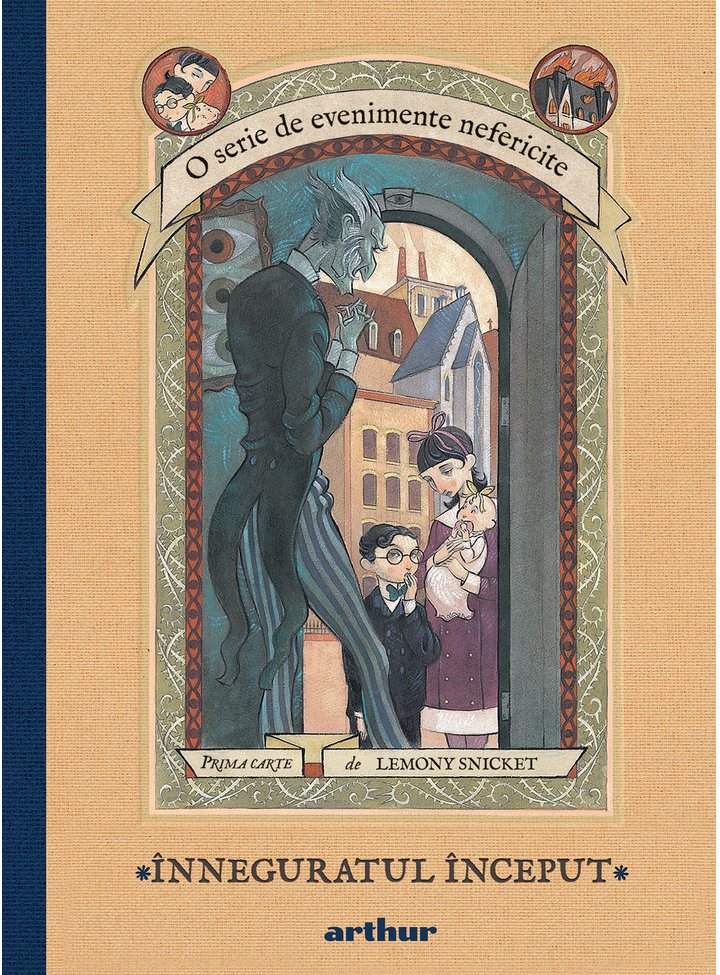 Carte Inneguratul inceput autor Lemony Snicket editura Paladin