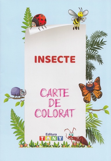 Carte Insecte. Carte de colorat editura Ars Libri