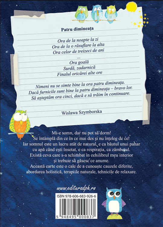 Carte Insomnia autor Ulrike Raiser editura Didactica Publishing House