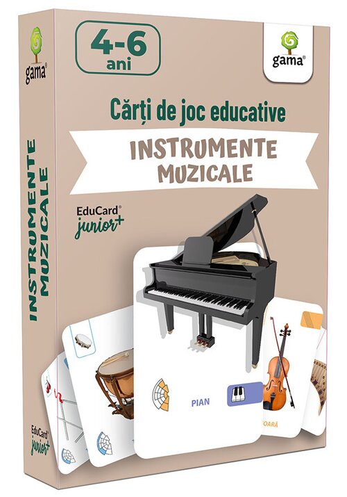 Carte Instrumente muzicale editura Gama