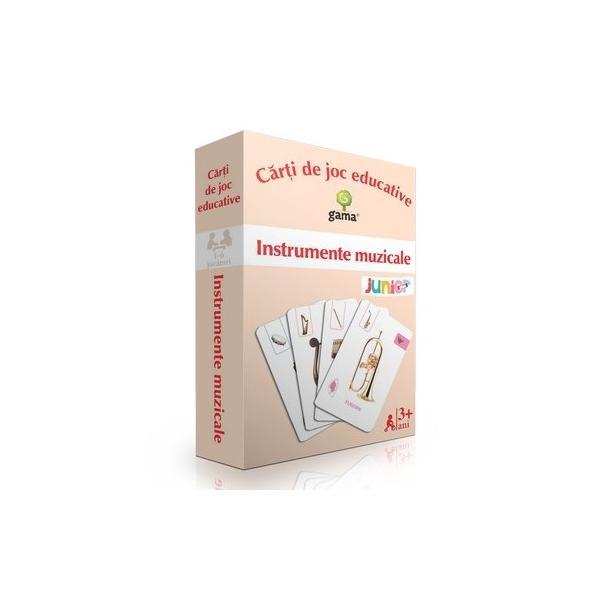 Carte Instrumente muzicale - Carti de joc educative