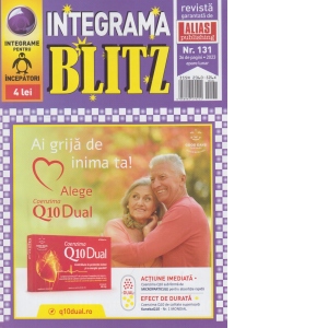 Carte Integrama Blitz. Nr. 131/2023