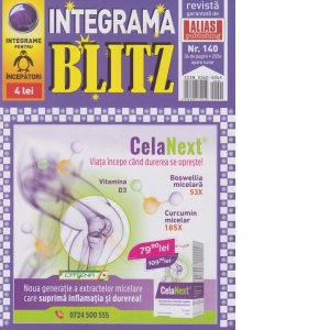Carte Integrama Blitz. Nr. 140/2024