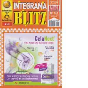 Carte Integrama Blitz. Nr. 141/2024