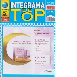 Carte Integrama de top. Nr.76/2025