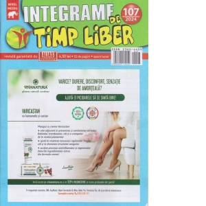 Carte Integrame de timp liber. Nr.107/2024