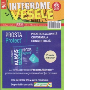 Carte Integrame vesele. Nr. 93/2024