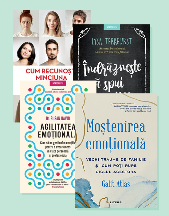 Carte Introspectiv. Pachet 4 carti editura Litera