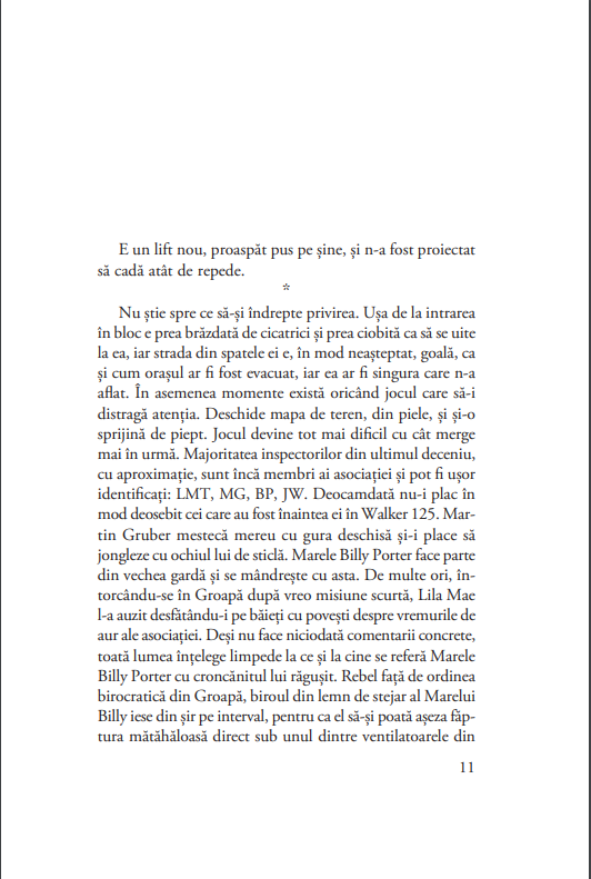 Carte Intuitionista autor Colson Whitehead editura Humanitas Fiction