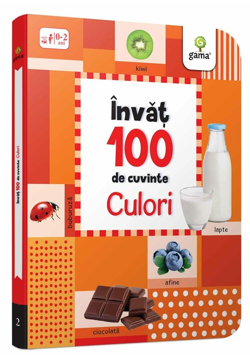 Carte Invat 100 de cuvinte - Culori editura Gama