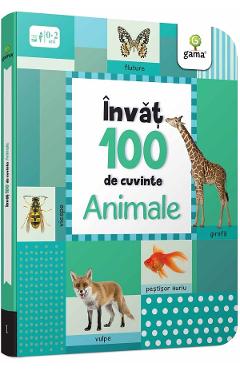 Carte Invat 100 de cuvinte. Animale editura Autor Anonim