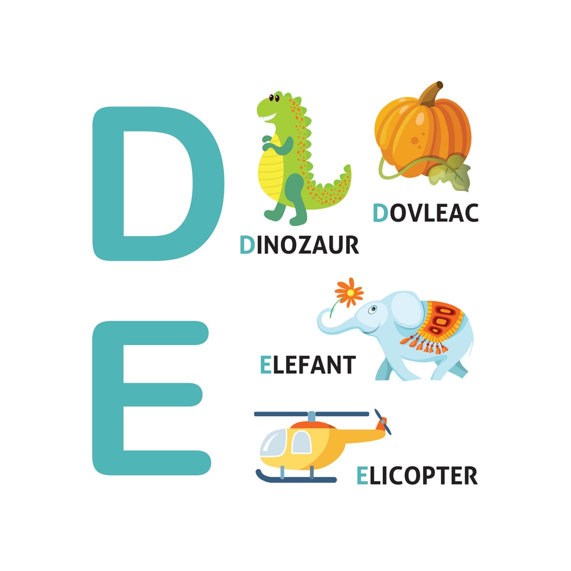 Carte Invat aflabetul. Carte pliata   editura Didactica Publishing House