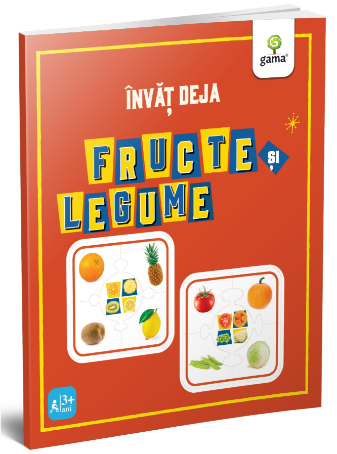 Carte Invat deja - Fructe si legume   editura Gama