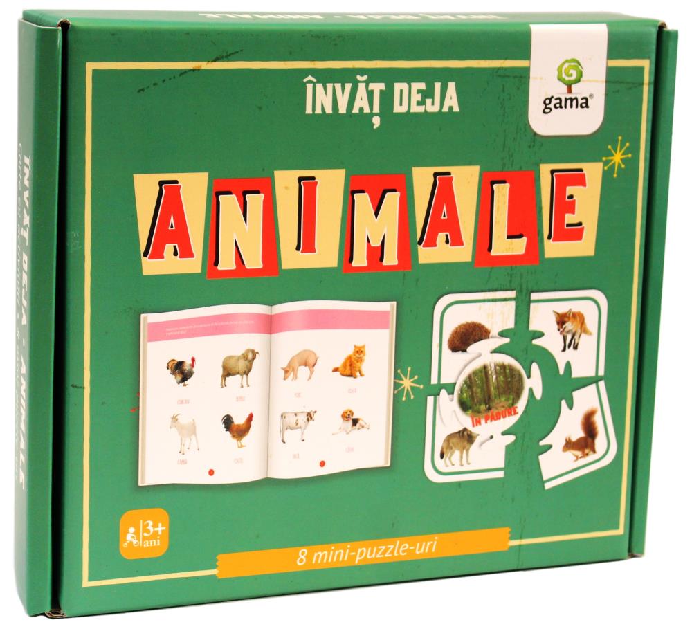 Carte Învăț deja animale editura Gama