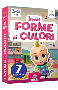 Carte Invat forme si culori 3-5 ani editura -